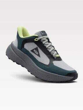 Kizik Men's Freedom Trail Size 12 NWT In Deep Teal/Alloy